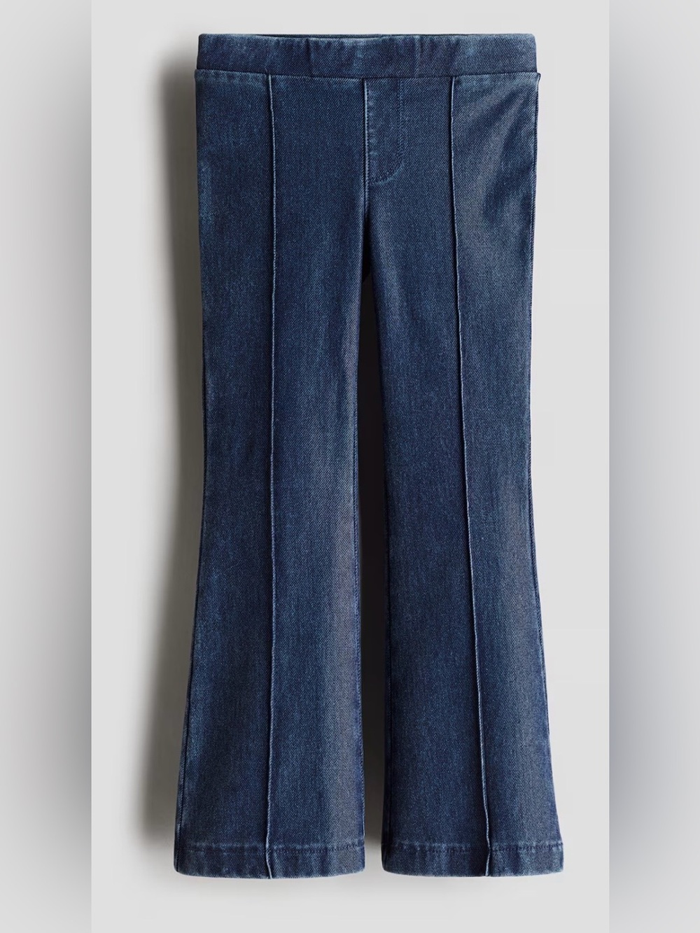 EUC H&M Girls Flared Denim-Look Jeggings. Size 6X